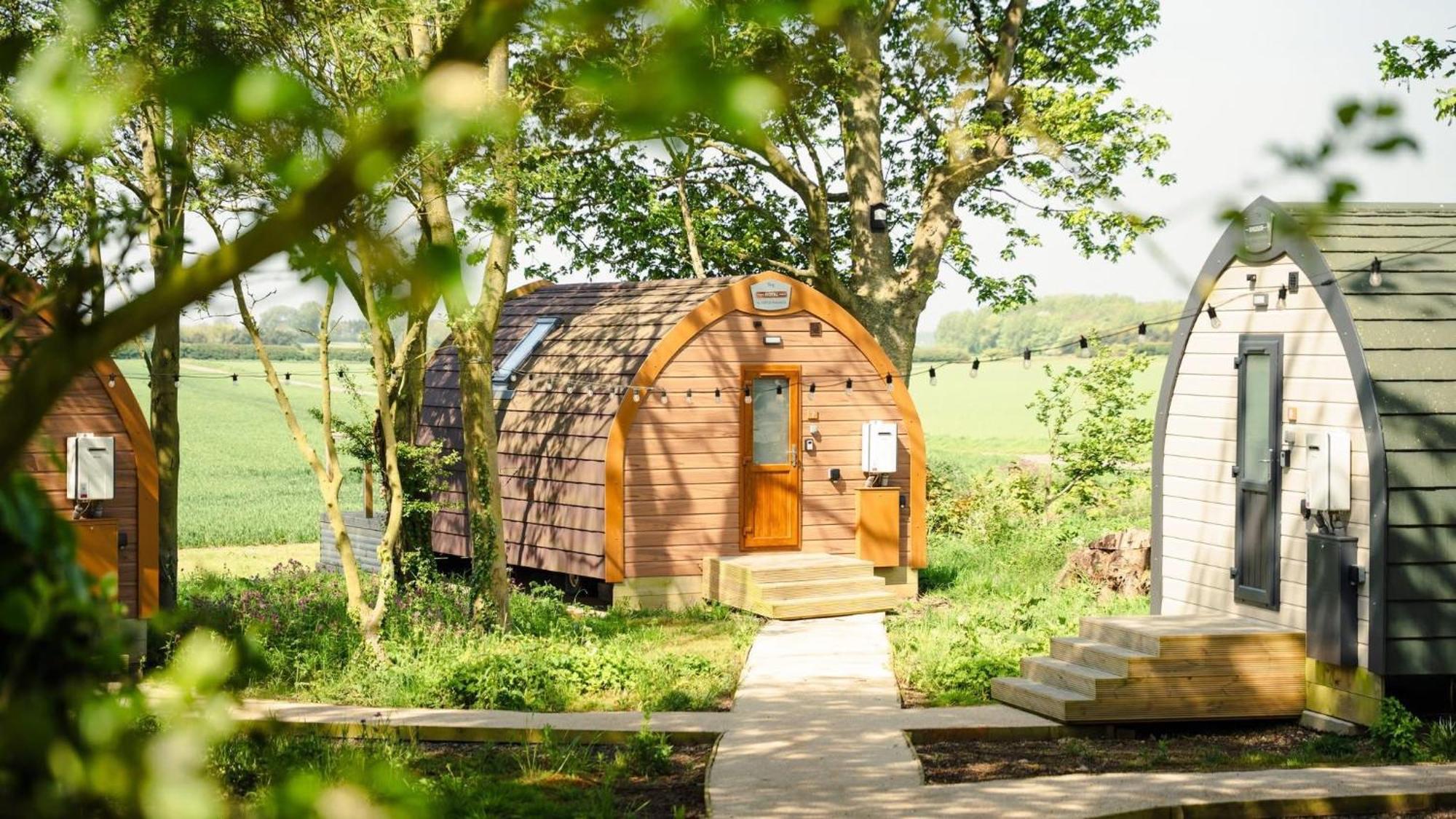 Carlton Manor Pods Apartment Aldbrough Bagian luar foto